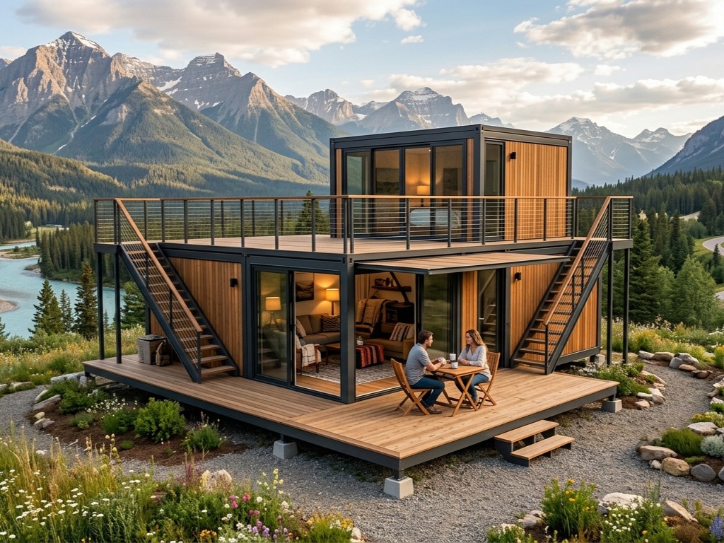 Eco Friendly Prefab House with - Sustainable Living Officer review and price