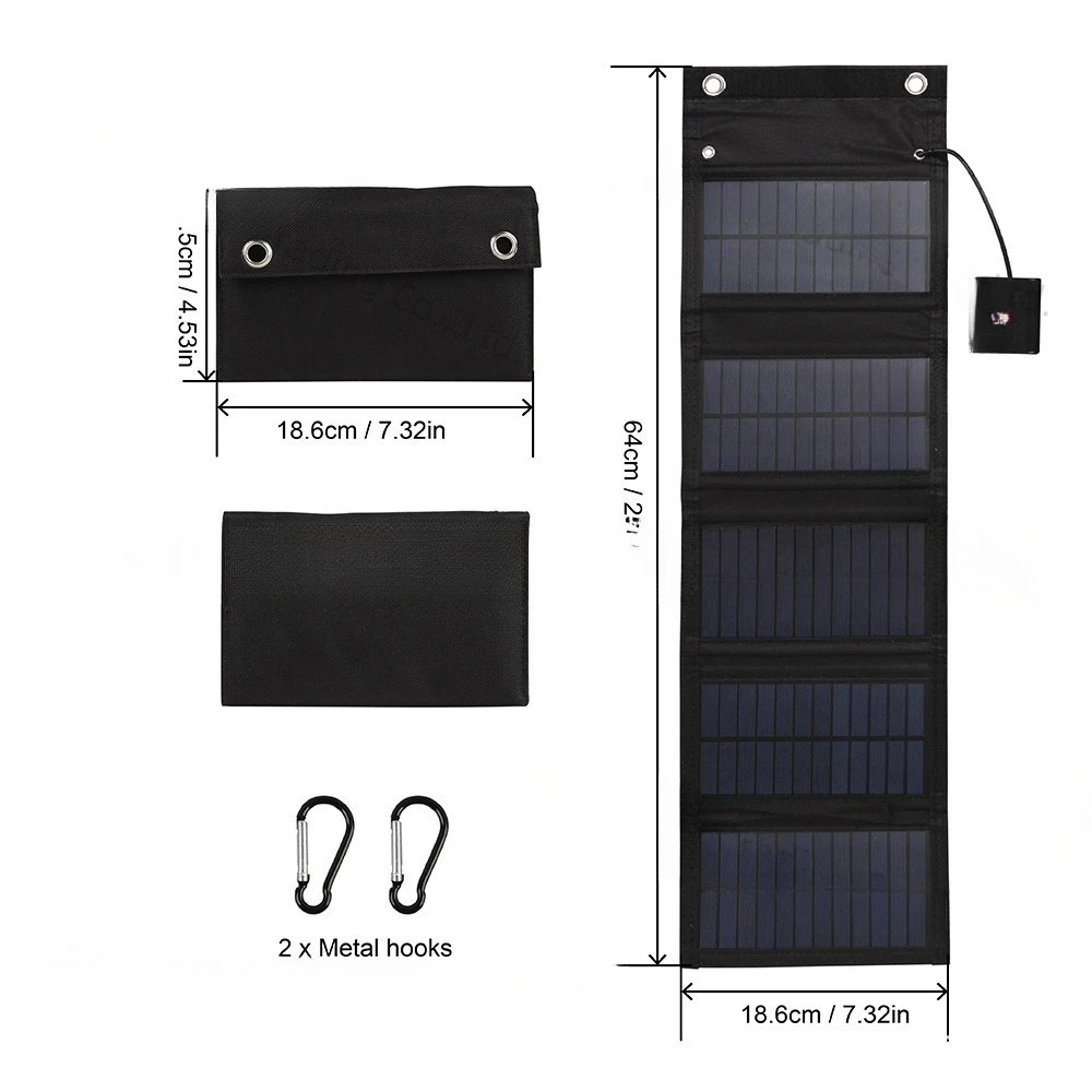 25W 5v solar folding bag water - Solar Charger Panel Foldable review and price