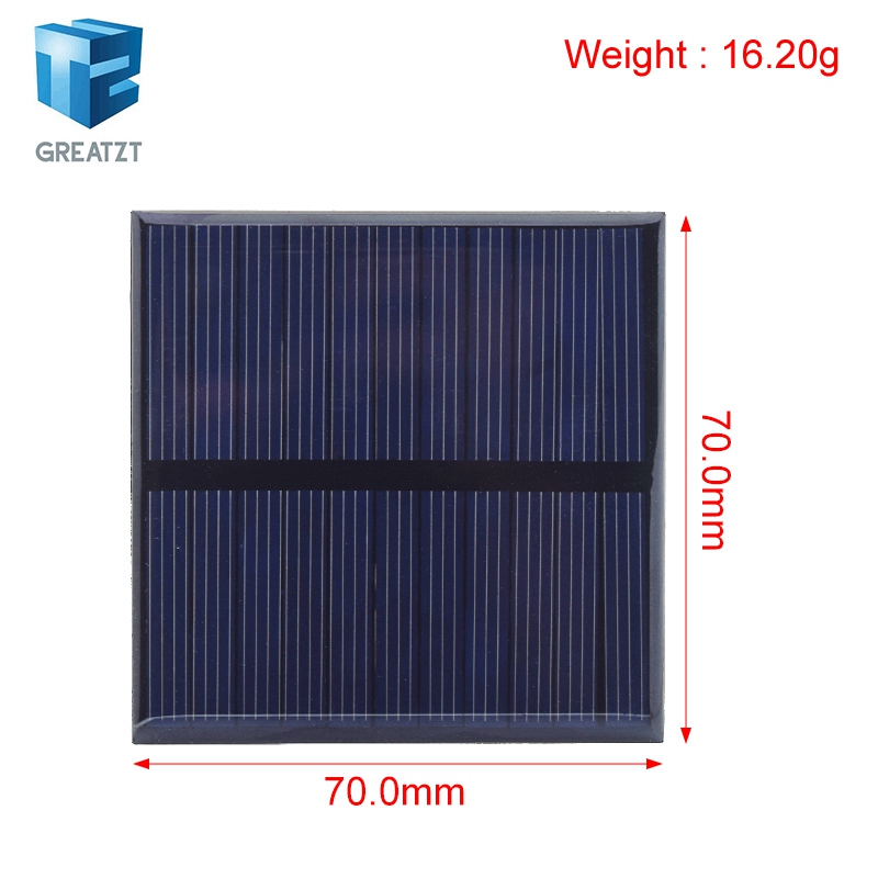 GREATZT 5.5V 110mA Solar Panel - Solar Charger Panel Foldable review and price