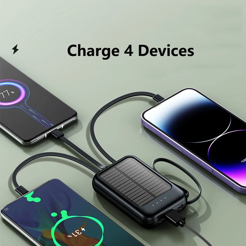 VIVO 50000mAh High Capacity So - Solar Charger Panel Foldable review and price